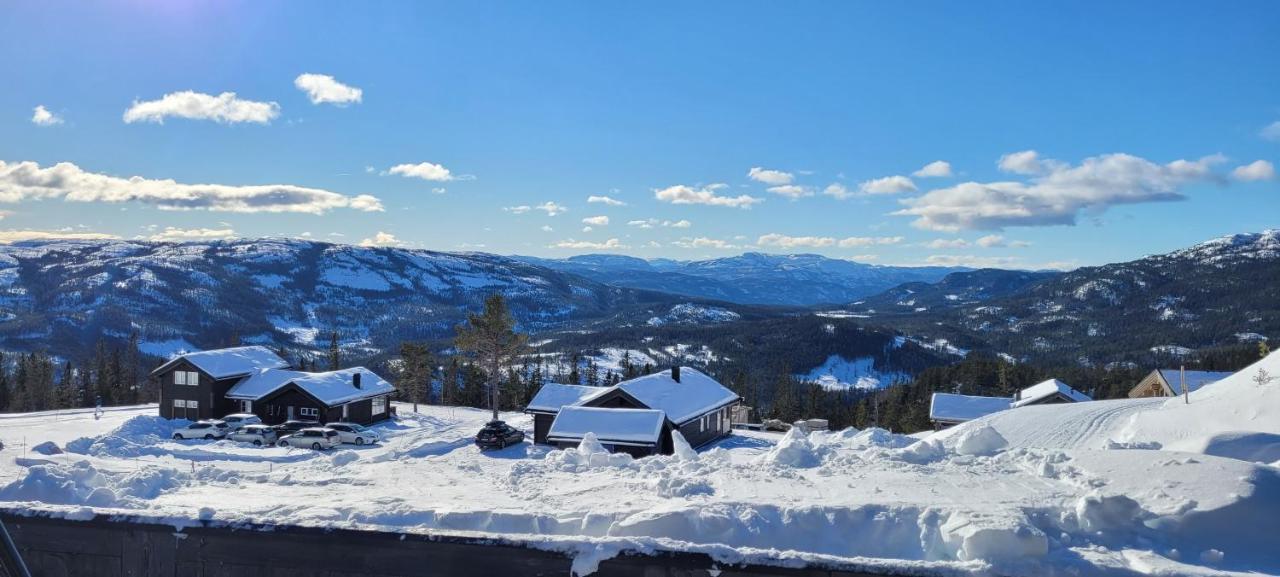 Villa Wonderful Cabin With Amazing Mountain - View Lifjell Exterior foto